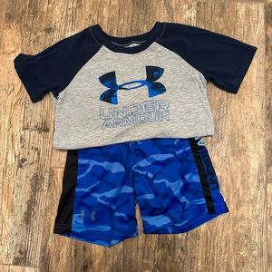 Boys under armour outfit